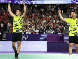 Lee Yang/Wang Chi Lin Raih Emas Ganda Putra Badminton Olimpiade 2024