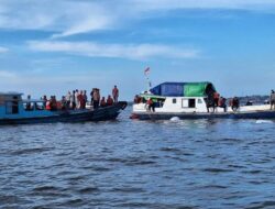 Kapal Feri Tenggelam di PPU Angkut 44 Orang, 2 Belum Ditemukan