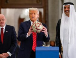 Momen Kunjungan Resmi Trump ke Qatar