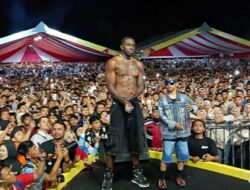Rapper Melly Mike dan Dhika ‘Aura Farming’ Tutup Pacu Jalur 2025