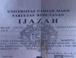 UGM Tegaskan Hanya Satu Kali Cetak Ijazah Jokowi