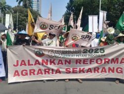 Diterima Pihak Istana, Massa Aksi Tani Desak Reforma Agraria Total