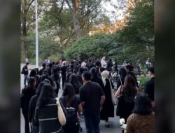 Ratusan Diaspora di New York Long March Solidaritas Aksi Keluhan Masyarakat RI