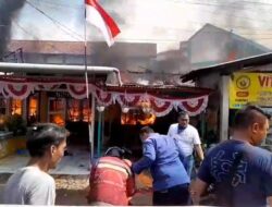 Detik-detik Kebakaran Melanda Asrama Polri Serpong Tangsel