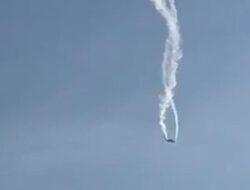 Detik-detik Pesawat Militer Turki Angkut 20 Orang Jatuh di Georgia