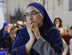 Suasana Misa Natal di Gaza