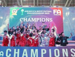 Suasana Haru Warnai Kepulangan Tim nasional Futsal Indonesia U-16 dan U-19