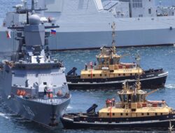 Kapal Konflik Bersenjata China, Rusia, dan Iran Siaga di Afrika Selatan