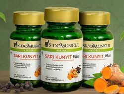 Sido Muncul Natural Sari Kunyit Plus, Pencernaan Sehat Imunitas Kuat