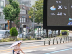 Gelombang Panas Melanda Korea Selatan, Suhu Diperkirakan Capai 37 Derajat Celsius