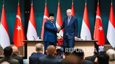 Erdogan Telepon Prabowo, Bicara Kerja Sama Lini belakang dan Politik Luar Negeri