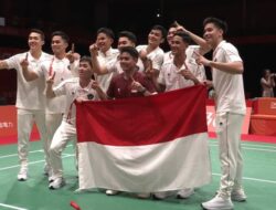 Tim Bulu Tangkis Putra Sabet Emas Pertama Asian Games 2026, Netizen: Menyala Ubed!