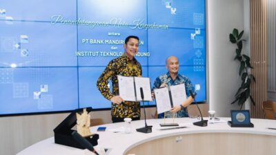 Bank Mandiri Taspen dan ITB Teken MoU Perkuat Layanan Perbankan dan Ekosistem Pendidikan