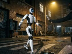 China Kenalkan Robot Pengawal yang Bisa Menyerang dan Angkat Kendaraan Pribadi
